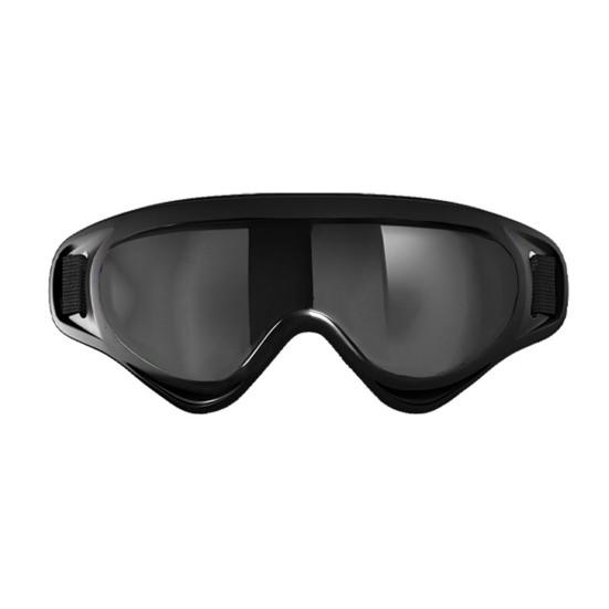 

Очки для собак, ветрозащитные, пылезащитные, с защитой от запотевания, с защитой от ультрафиолета, солнцезащитные очки для домашних животных с регулируемым ремешком для путешествий с домашними животными, катания на лыжах S серебряный серый