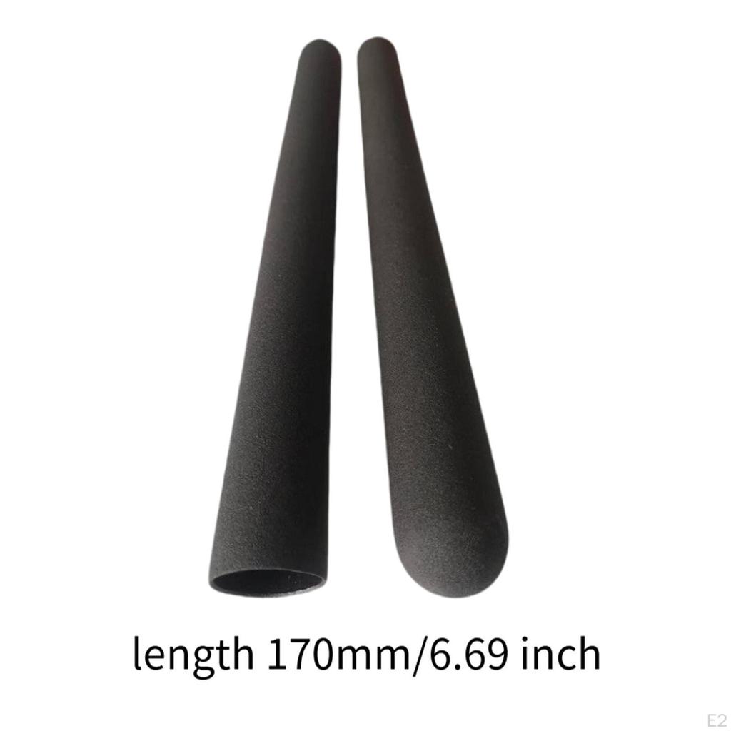 2 Pieces Exercise Bike Handlebar Sleeve Fitness Adapter Protector PVC Outdoor Indoor