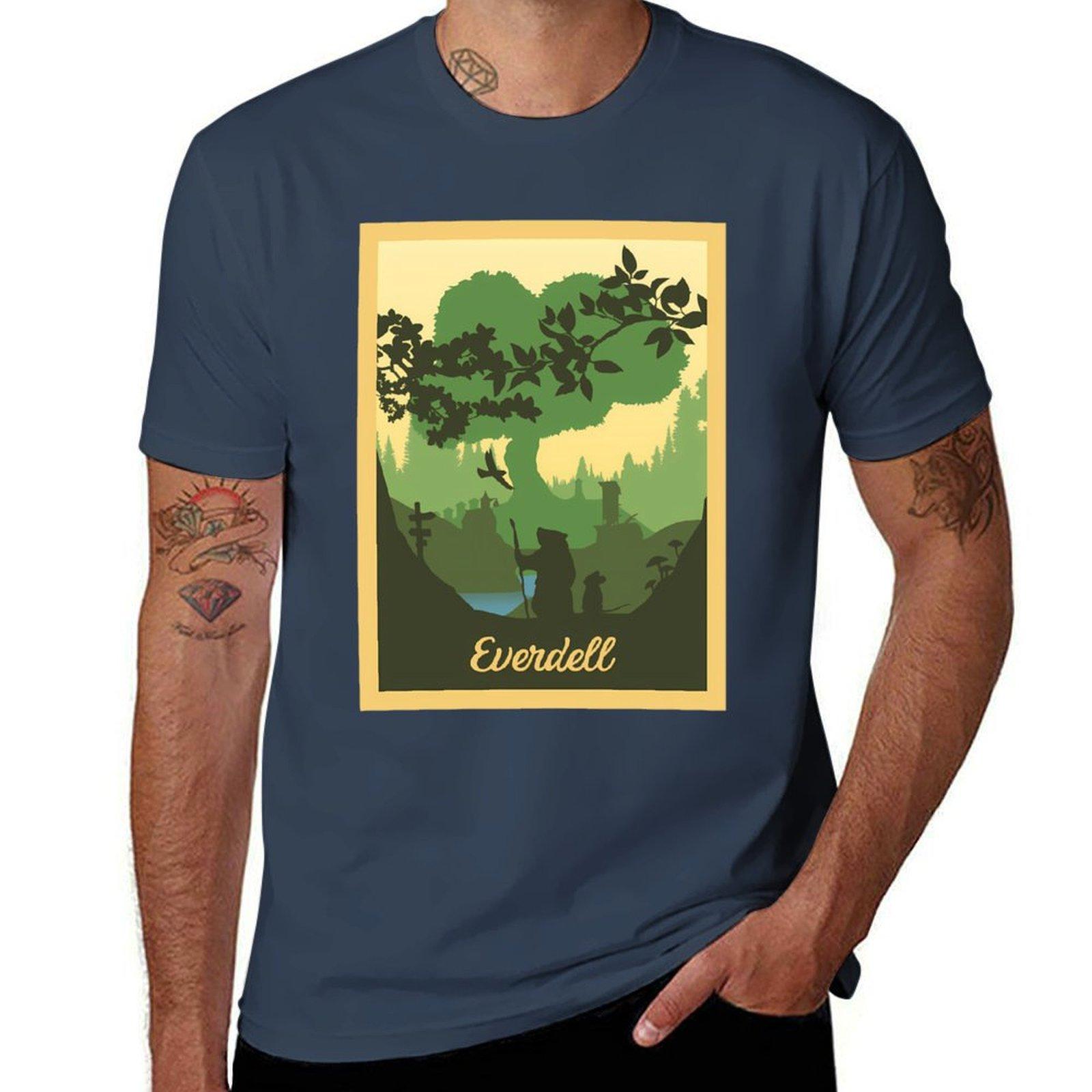Everdell - Board Games - Minimalist Travel Poster Style - Board Game Art (Authorised) \t\t\t\t\t\t T-Shirt S