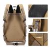 Fashion New Men's Multi-functional Canvas Backpack Waterproof Lightweight Travel Backpack Outdoor Breathable Wear-resistant Sports Backpack