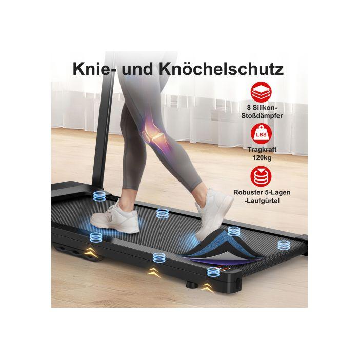 Tapis roulant électrique - NEWTRAL - Modèle pliable - Vitesse max 12 km/h - 12 modes préréglés - Connecté