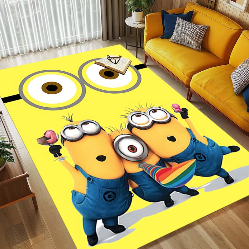 Minions Party Living Room Nonslip Area Rug Soft Carpet For Bedroom Game Playroom Sofa Office Home Decor Doormat Christmas Gift C9302191
