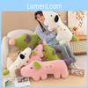 Dog Plush Colourful Toy Pillow Stuffed Animal Doll Back Cushions Gifts Kids