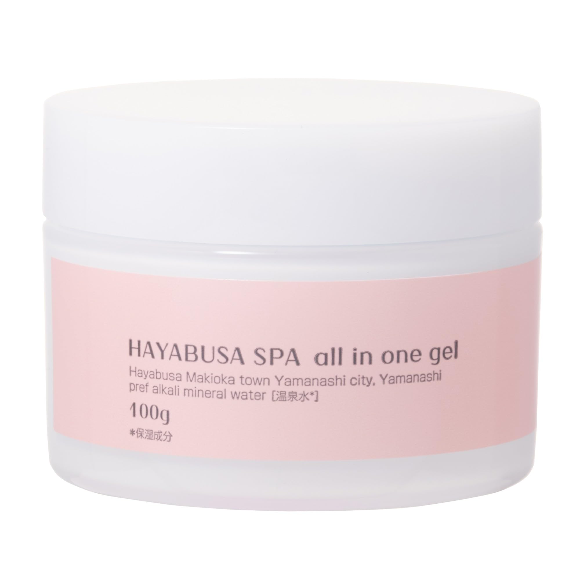 

Hayabusa Hot Spring Made in Japan All-in-One Gel, 100g, Water, Serum, Emulsion, Cream, Dryness, Wrinkles, Firmness, Dullness, Fragrance-Free,