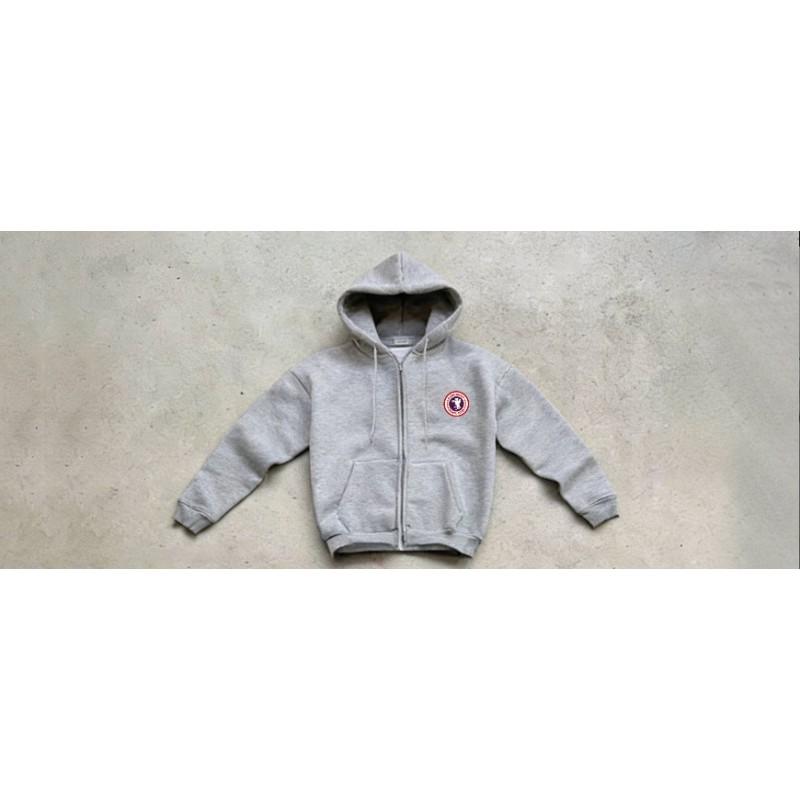 2026 Loose Fit Tracksuit Set Men Women Couple Hooded Zip Sweatshirt Jogger Pants Sport Casual Outfit