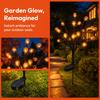 Auto On/Off Solar Garden Lights Waterproof Halloween Lights Solar Garden Stake Lights  Lawn