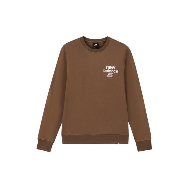 New Balance Sport Seasonal Sweatshirt Asia Sizing  True Brown  Men s MT33535-TRU M