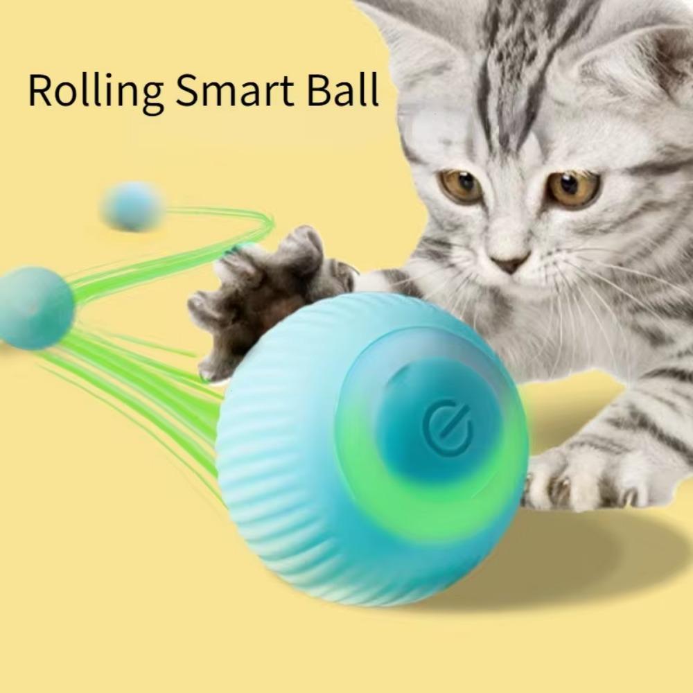 Petgravity Smart Cat Toys Automatic Rolling Ball Electric Cat Toys Interactive High Quality Cat Training Toys for Indoor Playing