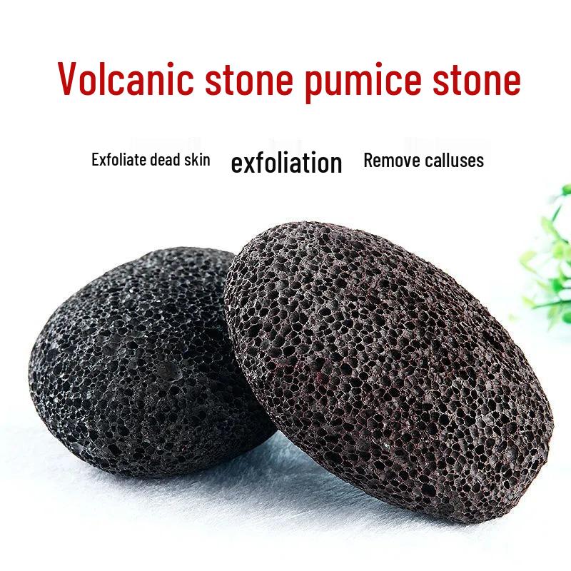 Pumice Pedicure Foot Scrubber: Callus Remover & Heel Grinding Tool Volcanic Stone Foot Scraper