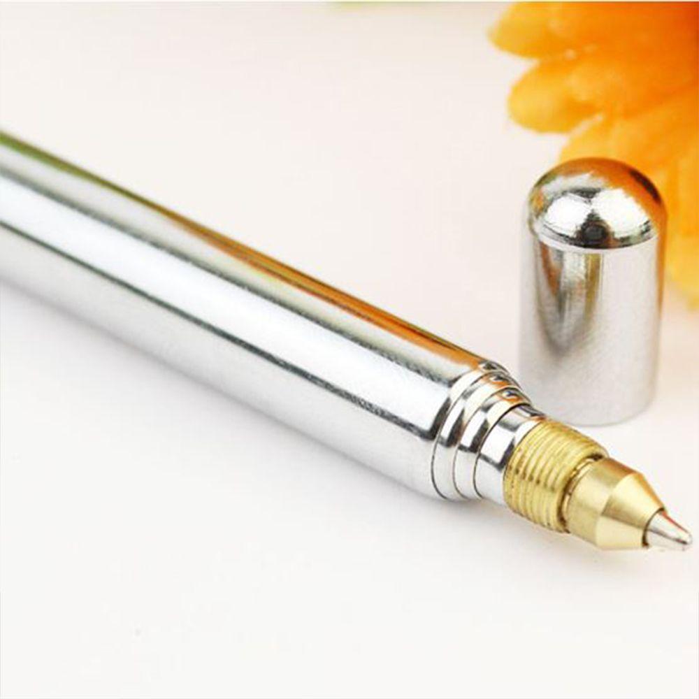Pointer Instrument Baton Telescopic Magic Ballpoint Pen Telescopic Pointer Pen Stainless Steel