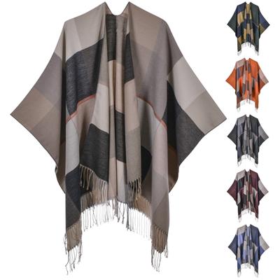 Autumn And Winter Warm Scarves, Shawls, Classic Plaid Straps, Cardigans, And Warm Blankets For External Use
