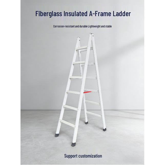 Fiberglass Insulated A-Frame Electrician's Ladder