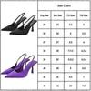 Women's Pointed Toe Heels Sandals Party Ankle Strap Slingback Stiletto High Heels Slip On Mules Shoes-37-Red
