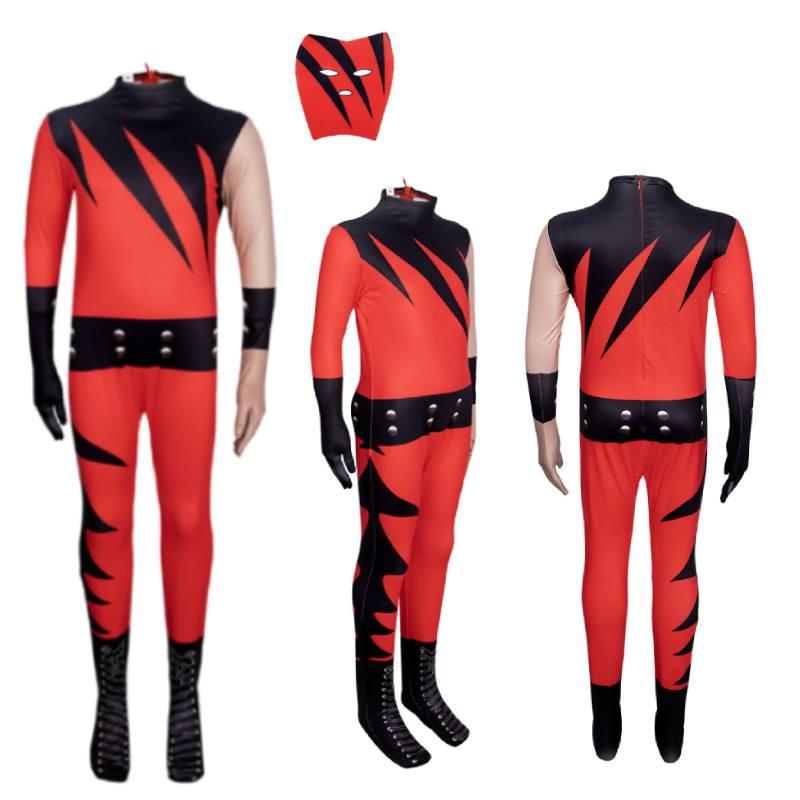 High-quality Milk Silk Material Mangguo Children's Wrestling Bodysuit Cosplay Costume