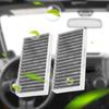 Akozon 2 Air Filters Fit Car Cabin Activated Carbon Cloth 55111302AA, 68233626AA Jeep Wrangler 3.6L 2.8 3.8 3.6 V6