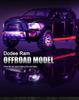 1:32 Dodge Ram TRX Pickup Truck Model - Alloy Toy Car with Sound, Light, and Pull-Back Door for Kids