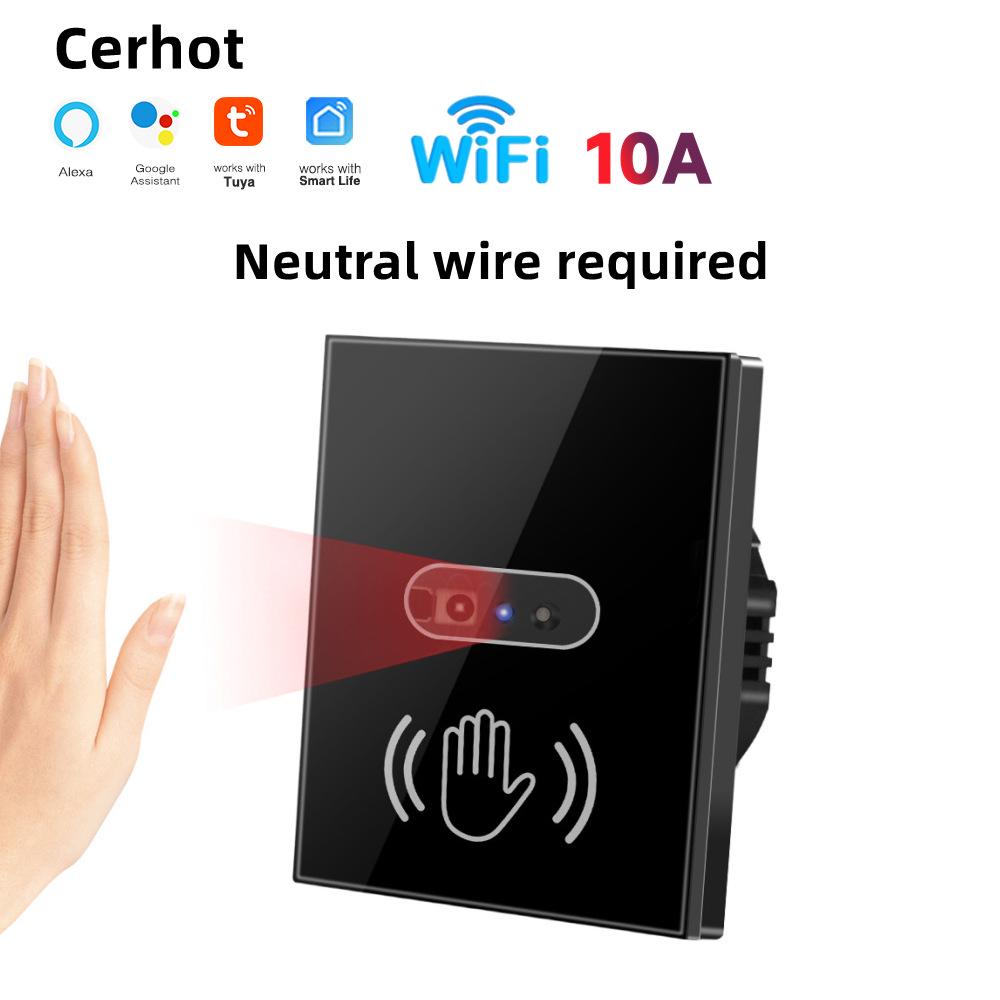 Intelligenter Hand-Wisch-Infrarotsensor-Schalter: Euro/UK/US-Standards, Berührungslose Wellenaktivierung