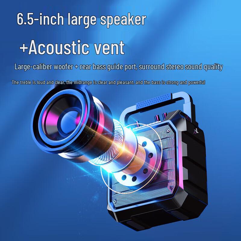 Newman K99 Portable Karaoke Speaker CN plug (adapter included)
