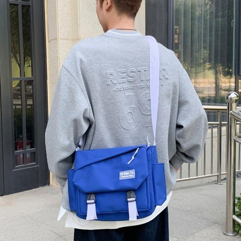Mehrere Taschen Nylon Umhängetasche Koreanischer Stil Crossbody Tasche Einfach Damen Umhängetasche Studenten