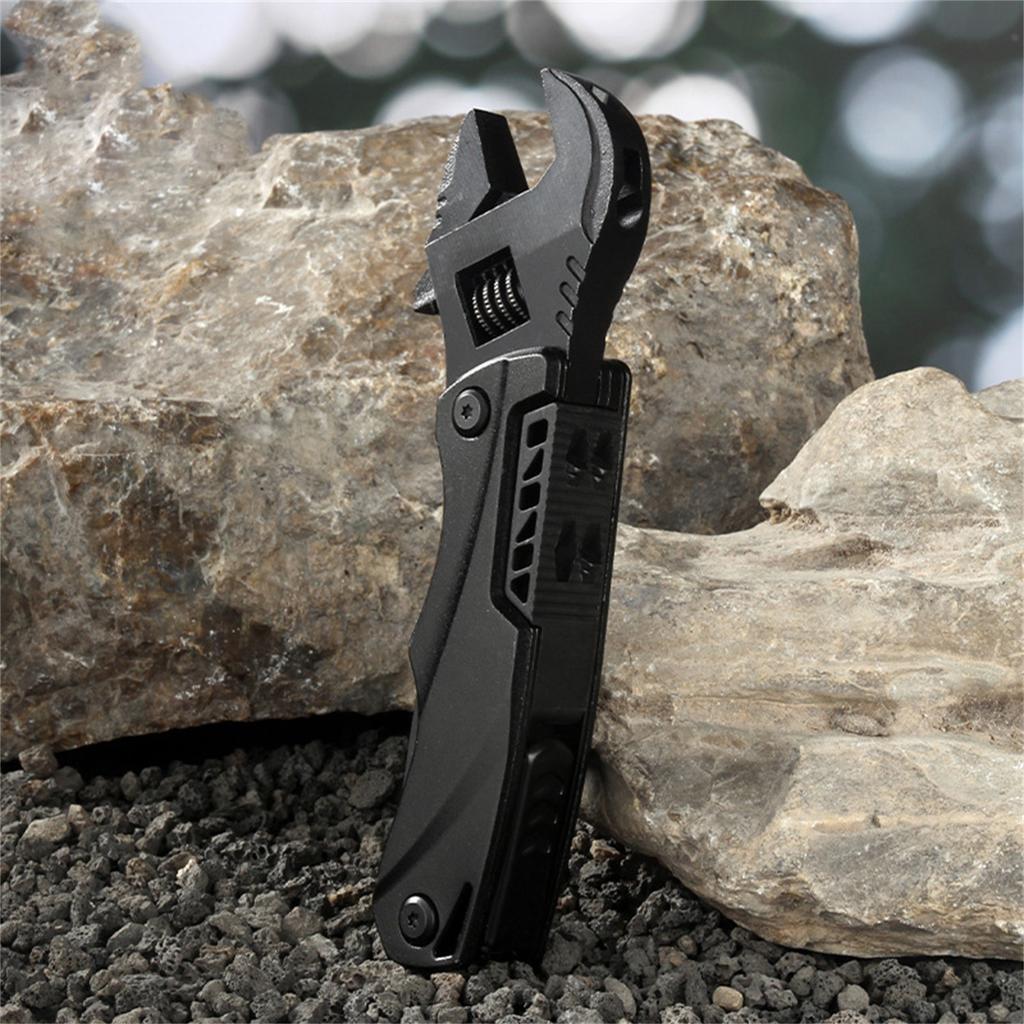 Outdoor Camping Multifunctional Pliers Multi-purpose Adjustable Folding Knife Saw EDC Combination Tool