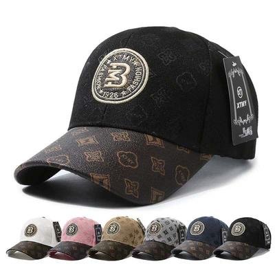 Summer High Quality Fashion Cotton Breathable Baseball Hat Snapback Letter Embroidery Face-Slimming Outdoor Cap for Women Men