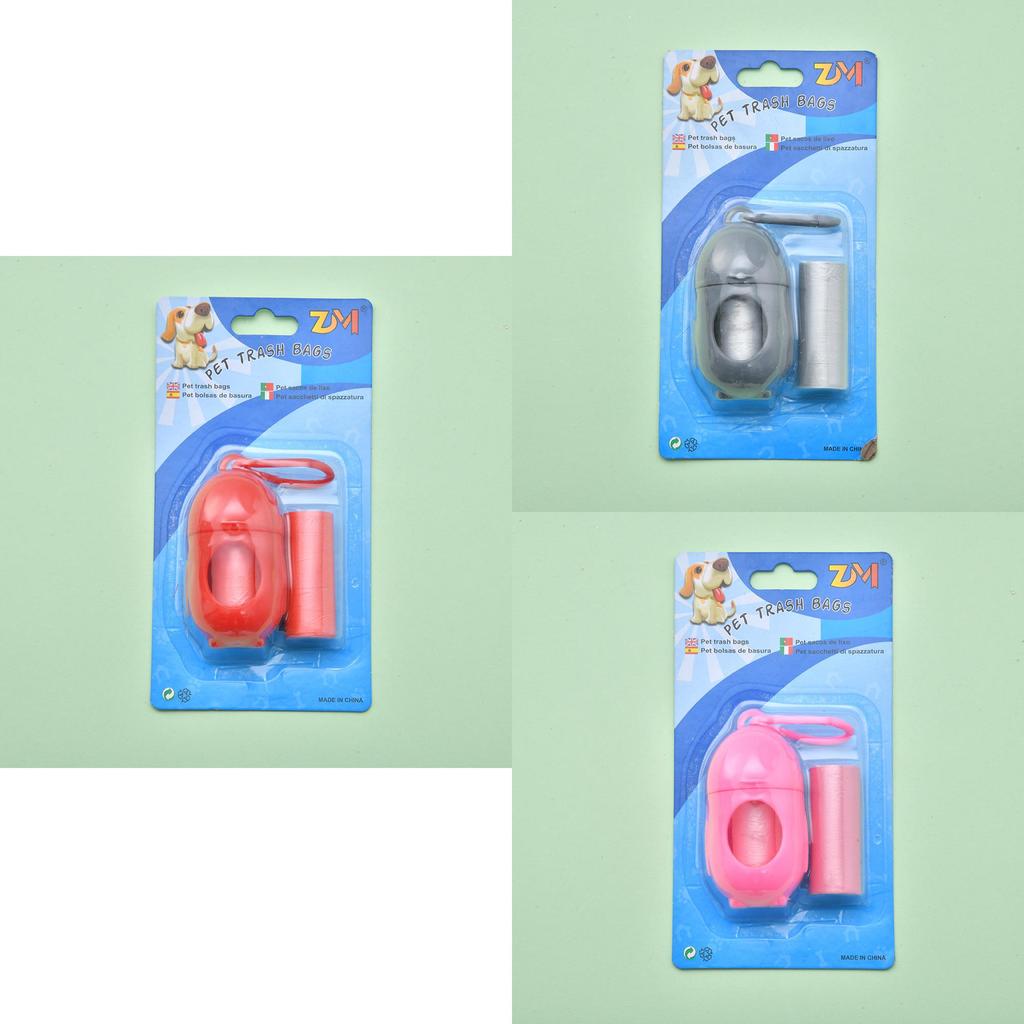 Penguin Pet Garbage Bag Dispenser Portable Cleaning Bag For Walking Dogs
