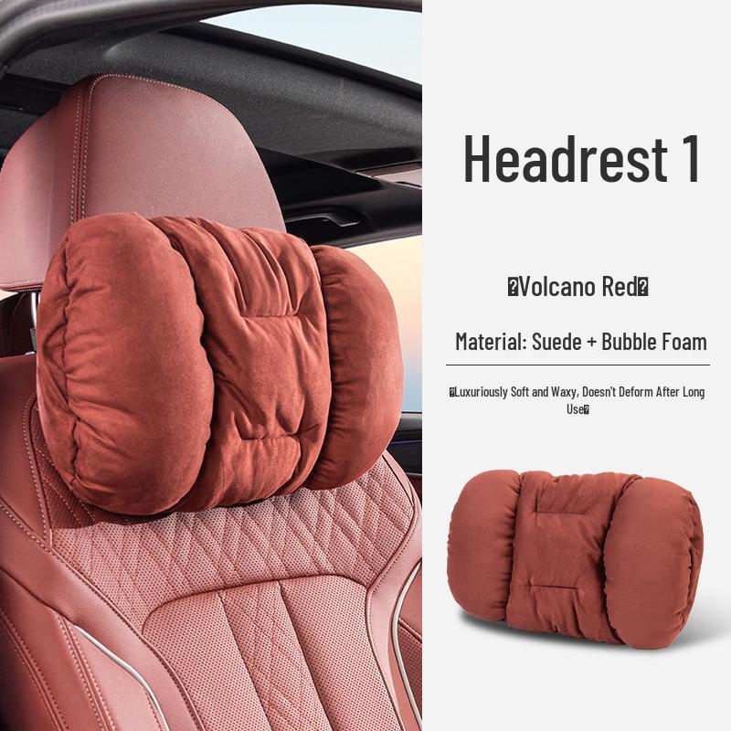 Compatible with Adita 12 Car-Specific: Headrest, Lumbar, and Neck Support Pillows
