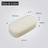 Marna Double Bath Sponge (White) for Bath Cleaning (Two-Layer Construction/Removes Dirt and Foams) Bath Sponge W604W
