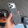 Applicable to iPhone17PRO mobile phone case large hole honeycomb heat dissipation mesh case magnetic wireless charging Apple 16 hard sheath