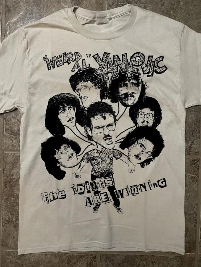 

Странная Эл Янкович Футболка Смешная 80-е Унисекс Футболка с коротким рукавом, S-4XL XL