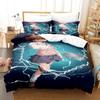 New Misaka Mikoto Bedding Set Single Twin Full Queen King Size Bed Set Adult Kid Bedroom Duvet cover Sets 3D Anime Bed Sheet Set
