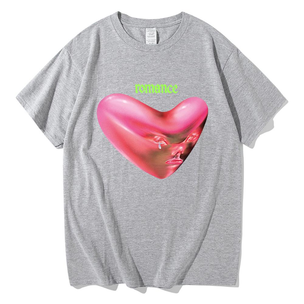 Retro Fontaines D.C. Romance T Shirt New Fashion Men/Wmen Aesthetic Funny T-Shirt Unisex High Quality Hip Hop Cotton Tees Shirts