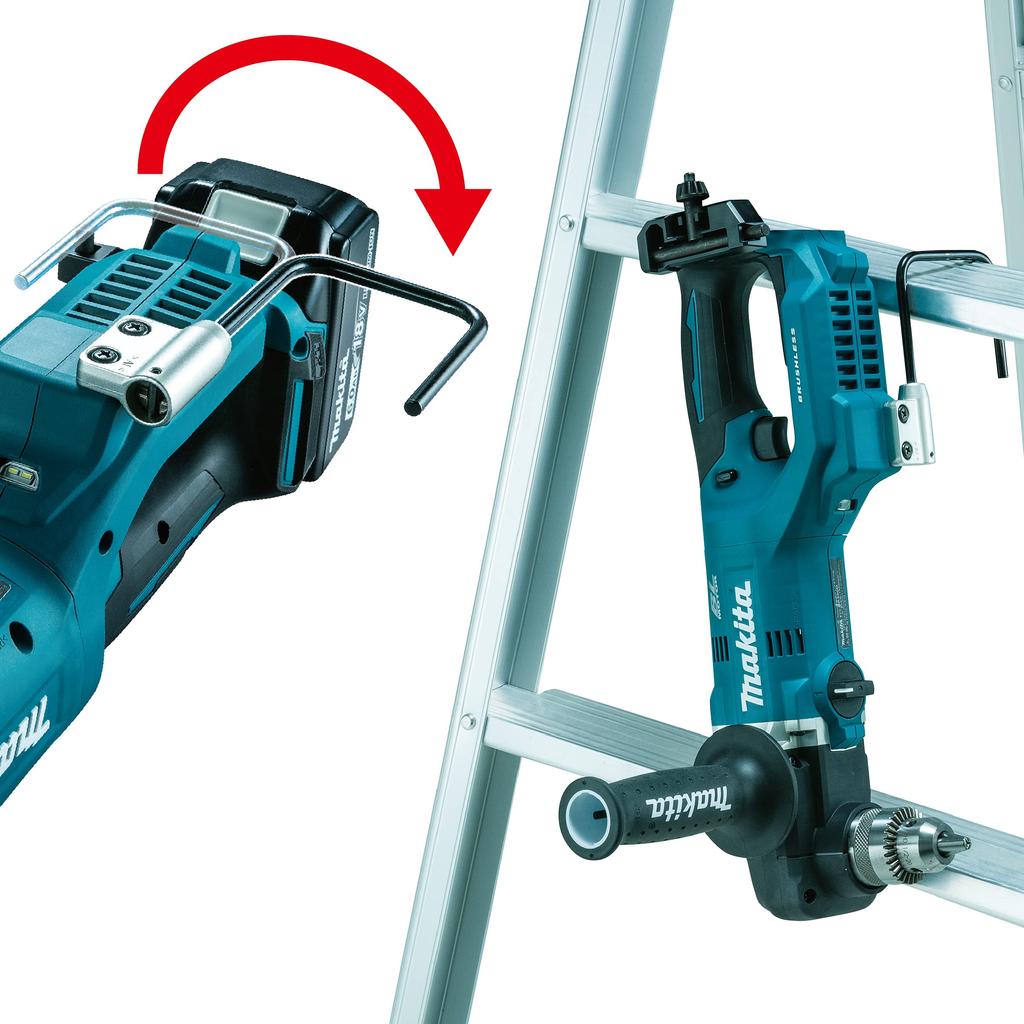 Makita 13mm Rechargeable Angle Drill 18V Battery and Charger Sold Separately Case Included DA450DZK Blue