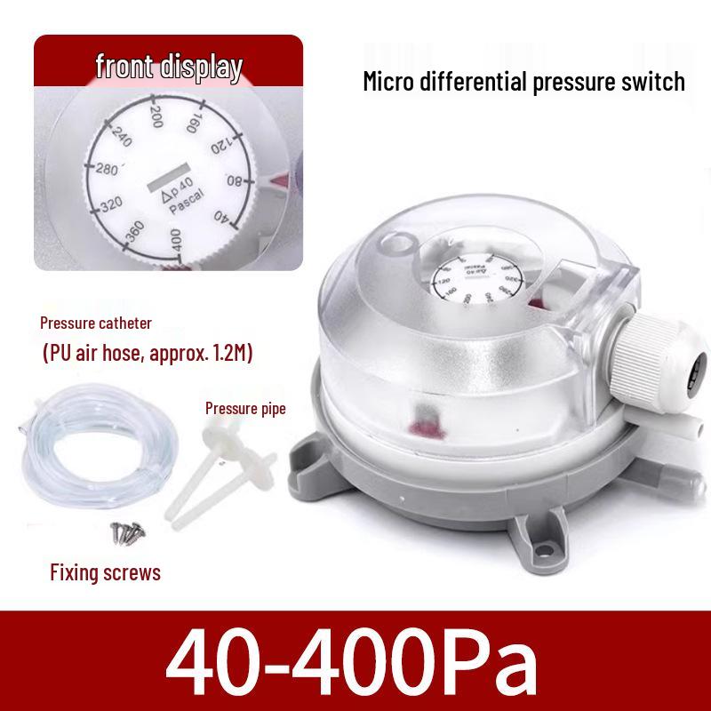 Micro Differential Pressure Sensor for Air Ventilation and Gas Flow Monitoring