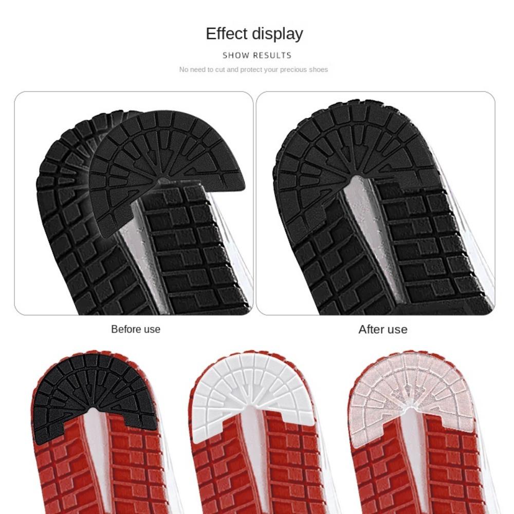 Repair Material Rubber Shoe Sole Protector DIY Soles Wear-resistant Repair Soles Stickers Anti-slip Silent Shoe Pads