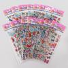 10Sheets 3D Bubble Stickers Cartoon Animal Cars Sticker Kids Boy Girl Birthday Party Favors Pinata Fillers Scrapbooking Gift Toy
