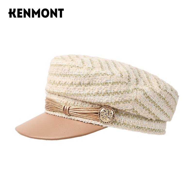Kenmont KM-5208 Plaid Retro Duckbill Cap One Size
