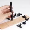 1set High Quality Leather Punch Tool Set, 4/5/6mm Punching Spacing, Professional DIY Leather Stitching Cutting Hole Puncher Tool