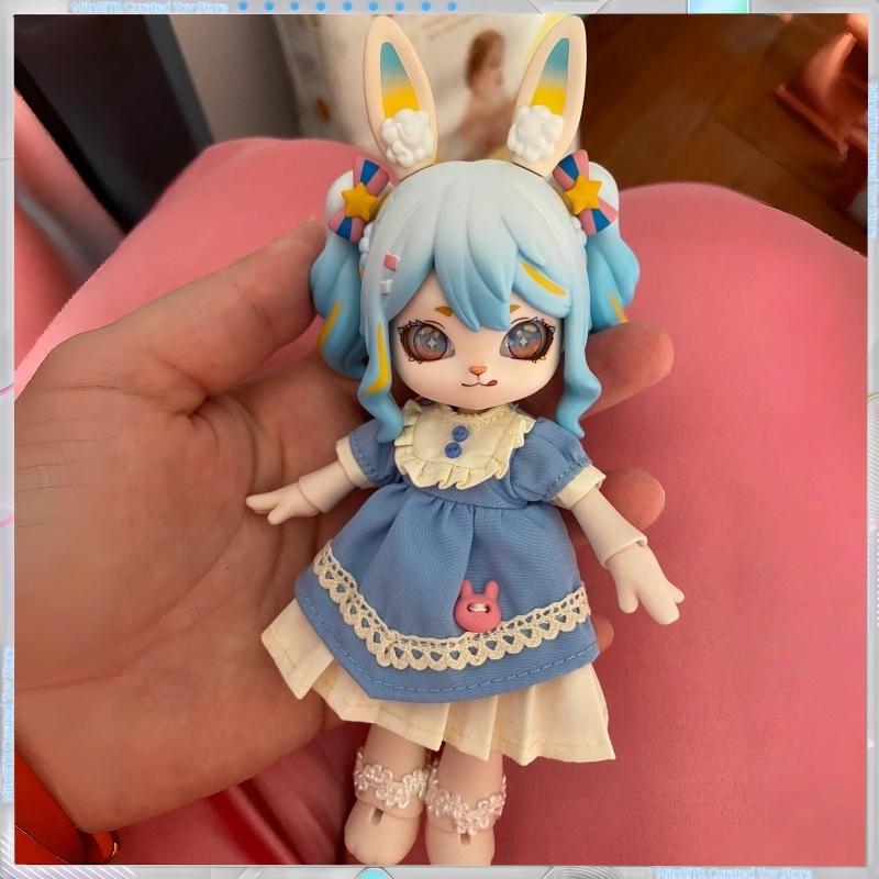 In Stock Bonnie Rabbit Sweetheart Party Bjd Blind Box 2nd Generation Mobile Dress Up Doll Ornament Trendy Toy Gift For Girls