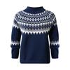 Ladies' Fashion Sweater, Round Neck,Loose Pullover Long-sleeved Knitted Sweater