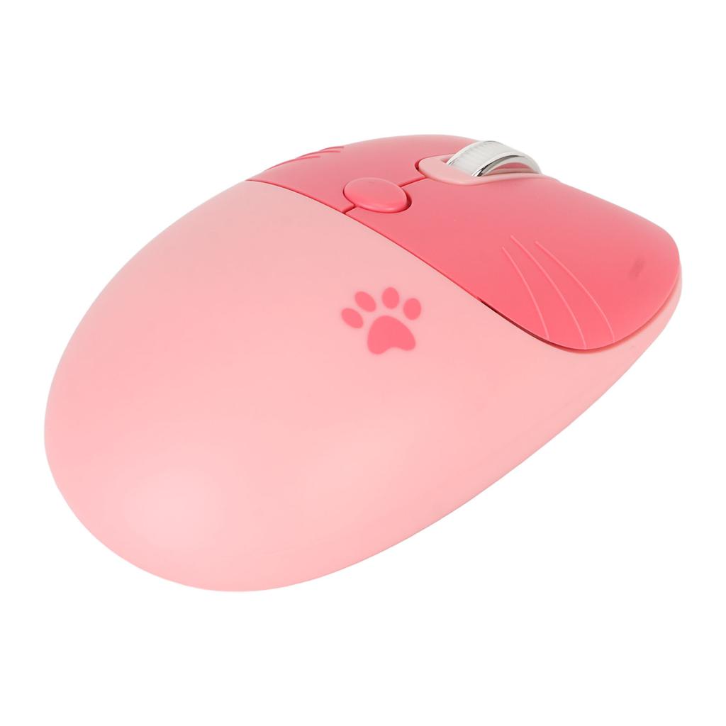 2.4G Cat Wireless Mouse Mute USB Receiver Cute Portable 3 Levels DPI Mouse for M3 Laptop Computor