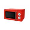 Kitchencook - Kmo20 Retro Red - Micro-ondes 20l Rétro - 700w - Commandes Mécaniques