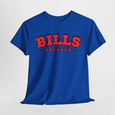 Buffalo Bills NFL Team Fan Shirt Unisex Heavy Cotton Tee Unisex T-Shirt