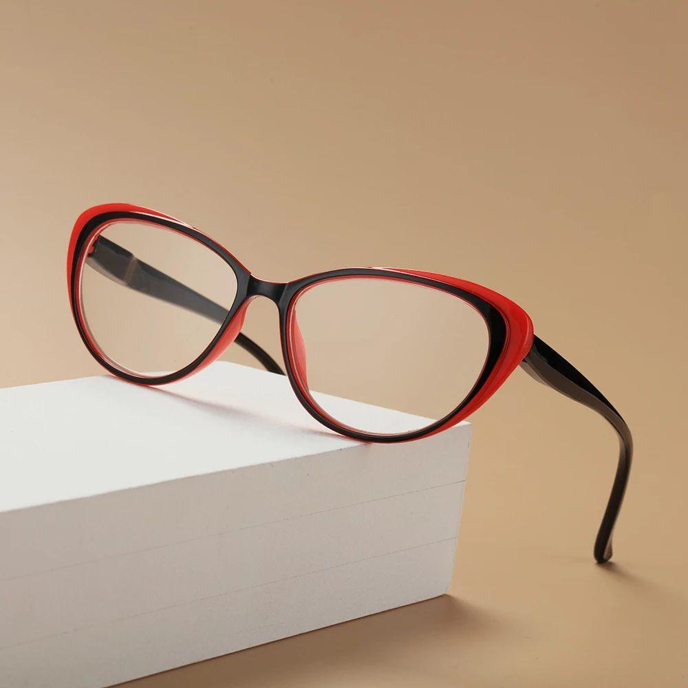 Magnification Cat Eye Reading Glasses Hyperopia Eyewear Computer Eyeglasses Presbyopia Eyeglasses