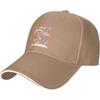 Colorful Mushroom Graphic Baseball Cap Polyester Casual Sun Hat Adjustable Golf Cap