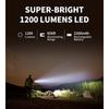 Feyachi FL11-MB Tactical Flashlight 1200 Lumen LED Weapon Light with Picatinny Rail Mount and Pressure Switch Included