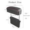 Car Armrest Universal Arm Rest Box Organizer Accessories Storage PU Leather Elbow Support Cushion Adjustable Height Auto Elbow