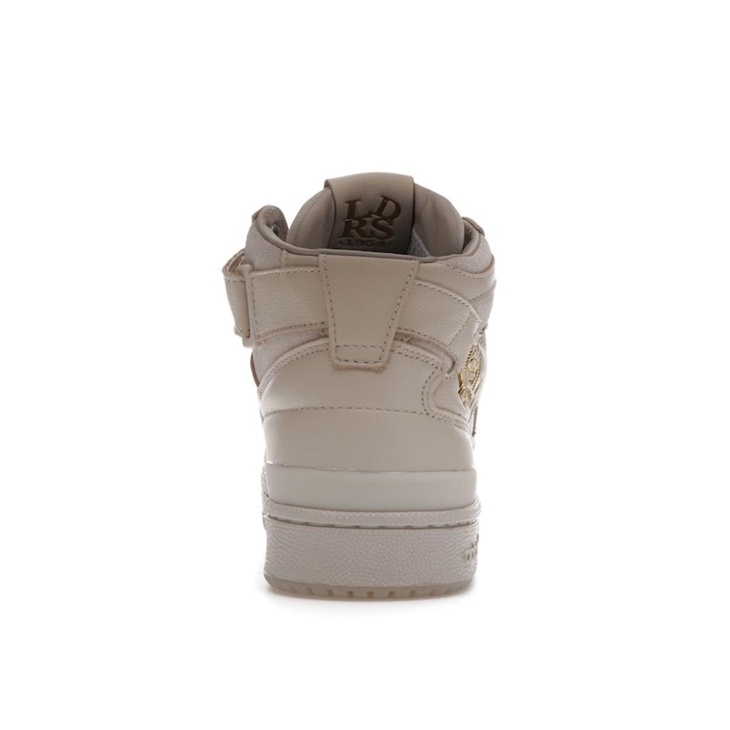 Leaders 1354 X Adidas Forum Mid Core Brown Friends & Family Unisex Sneakers Gold-Foil Solar-Red FW8768