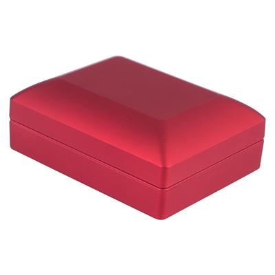 Organizador de caixa de presente de colar com pingente portátil para exibição de joias com caixa de armazenamento de colar com luz LED