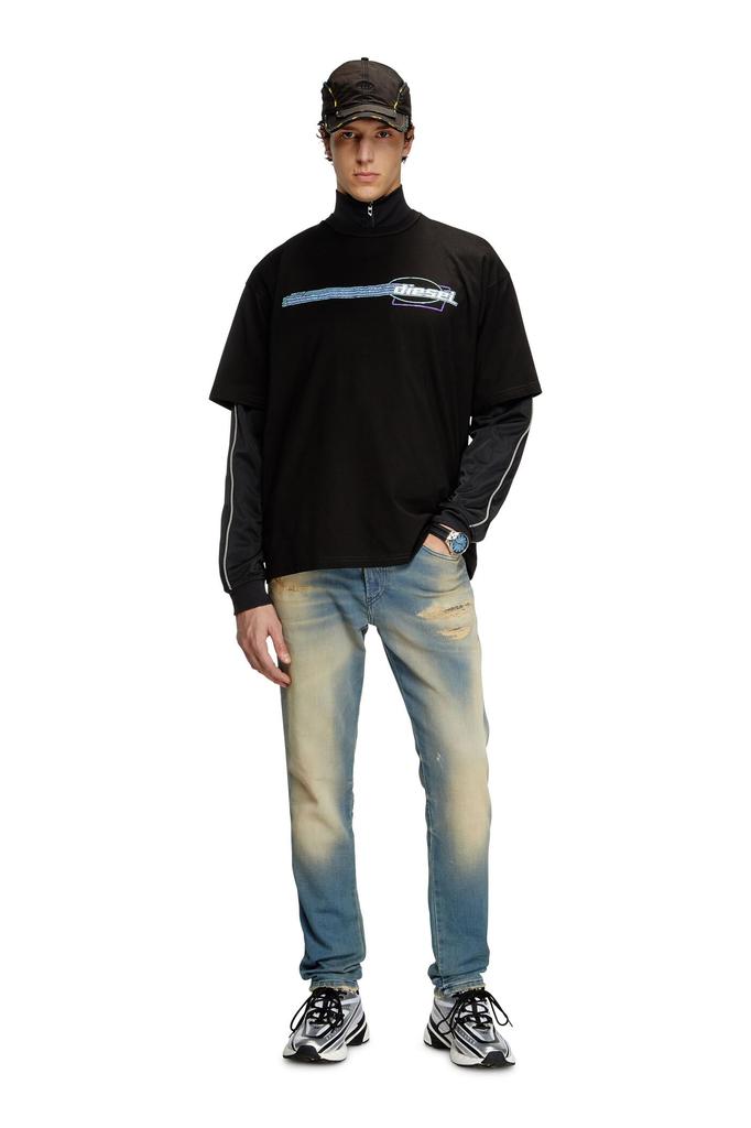 Diesel Men's T-BOXT-R16 T-Shirt, Black, Size XS, Size 9XX, A166490QIAM